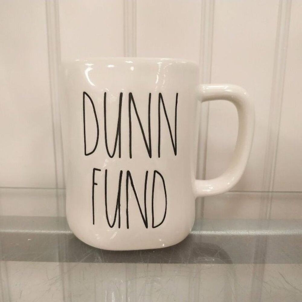 Rae Dunn LL "DUNN FUND" Mug